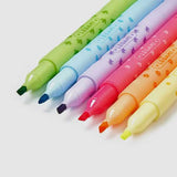 Legami - Set of 6 Erasable Highlighters - Magic Highlighters