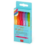 Legami - Set of 6 Erasable Highlighters - Magic Highlighters