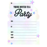 Invitations - Let's Party - 8 Pack