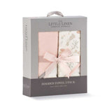 Little Linen - Hooded Towel 2 Pack - Harvest Bunny