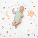 Lulujo - Baby's First Year Blanket & Card Set - Written In The Stars