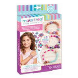 Make It Real - DIY Bracelets - Pink Charm Blooming Creativity