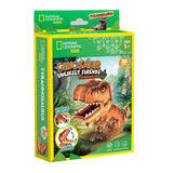 National Geographic - Dinosaur Unlikey Friends 3D Puzzle - Tyrannosaurus Rex
