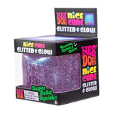 Nee Doh - Glitter & Glow Nice Cube - Assorted Colours