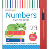 Little Genius - Numbers Pencil Skills - Activity Pad