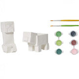 Mojang - Minecraft - Paint Your Own Figurines - Pig & Creeper
