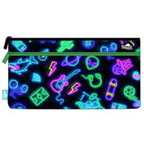 Spencil - Twin Zip Pencil Case - Neon Life