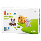 Hey Clay - Dog Buddies - 6 Cans - Bulldog, Komondor, Poodle