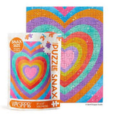 Puzzle Snax - 100 Piece Puzzle - Velvet Heart