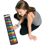 Rock And Roll It - Flexible Roll-Up Piano - Rainbow