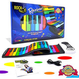 Rock And Roll It - Flexible Roll-Up Piano - Rainbow