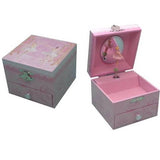 Musical Jewellery Box - Small with Draw - Ballerina