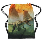 Spencil - Drawstring Swim Bag - Jurassic Kingdom