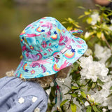 Spencil - Reversible Sun Hat - Unicorn Party M/L