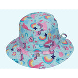Spencil - Reversible Sun Hat - Unicorn Party M/L