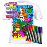 Splat Planet - Colour In T-Shirt - Mermaid
