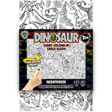 Splat Planet - 2 Pack Colour In Table Cloth - Dinosaur
