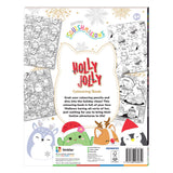 Christmas - Squishmallows - Colouring Book - Holly Jolly