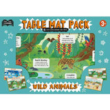 Table Mat Pack - Wild Animals