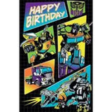 Birthday Card - Happy Birthday Transformers