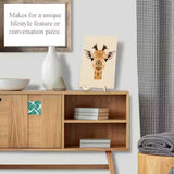BMS Brands - Wooden Jigsaw Puzzle & Stand - 128 Piece Giraffe