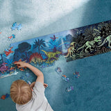 Hape - 200 Piece Glow In The Dark Puzzle - Dinosaurs