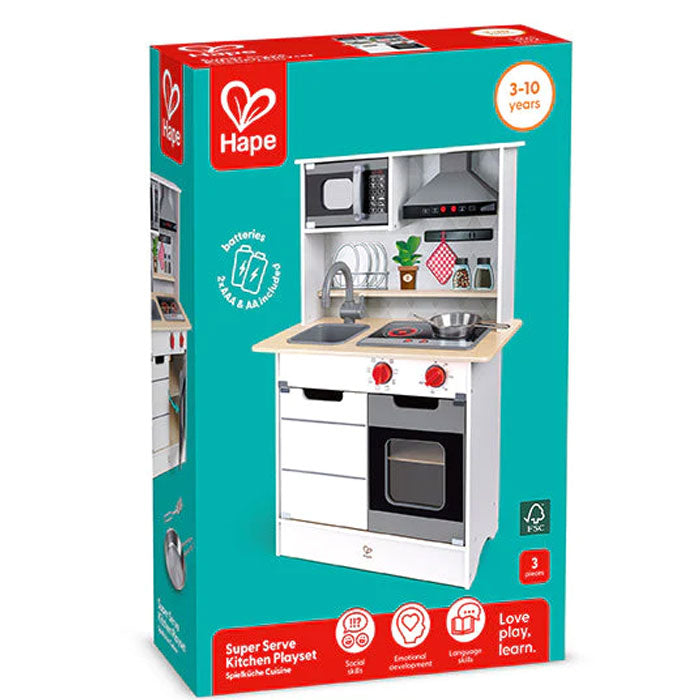 Hape - Super Serve Kitchen Playset