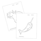 Honey Sticks - Colouring Book - Endangered Animals Adventure