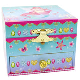 Pink Poppy - Small Jewellery Box - Shimmering Mermaid