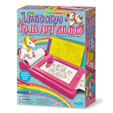 4M - Kidz Maker - Unicorn Rub Art Studio