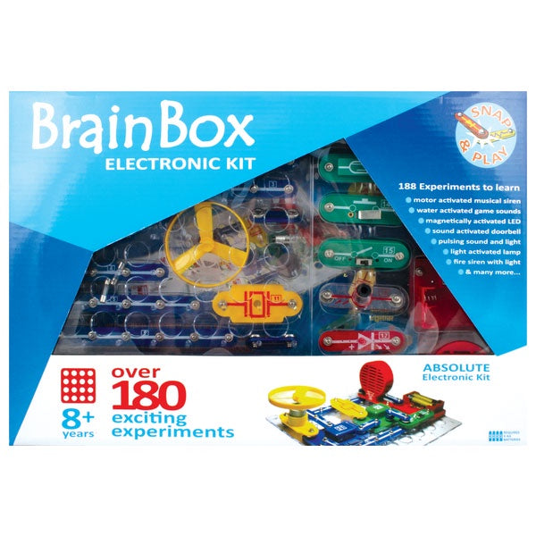 Brain Box - Absolute Electronic Kit – Yellow Zebra