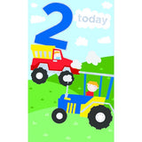 2 Today - Male Birthday Card