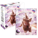 Random Galaxy - Laser Eyes Cat Sloth Llama - 500 Piece Puzzle