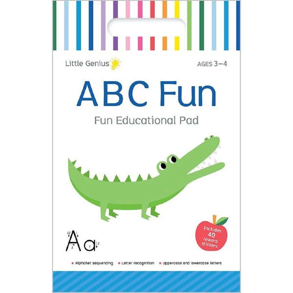 Little Genius - ABC Fun Educational Pad – Yellow Zebra