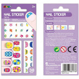 Avenir - Nail Stickers - Glitter Purple