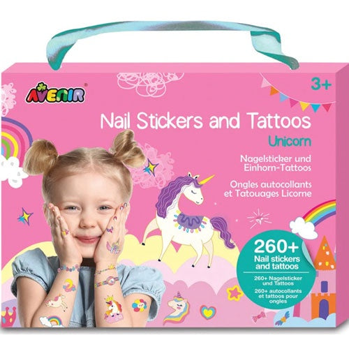 Nail Stickers & Tattoos - Unicorn