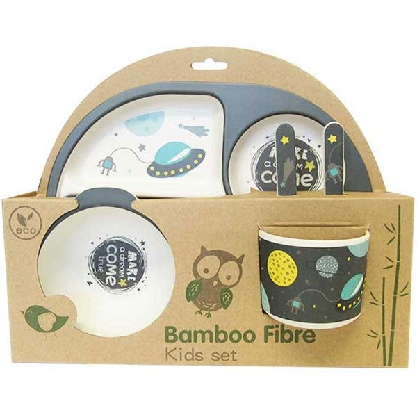 Kids Divided Bamboo Kids Plates