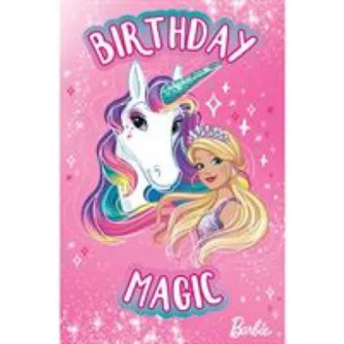 Birthday Card - Barbie Birthday Magic
