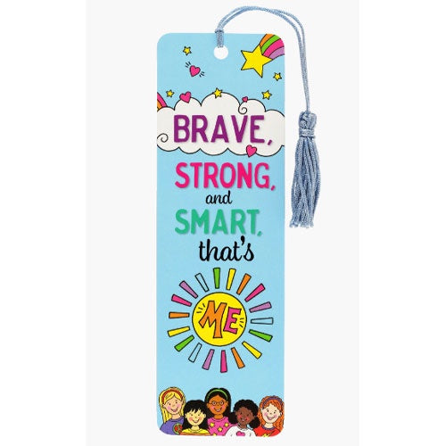 Book Mark - Brave Strong And Smart