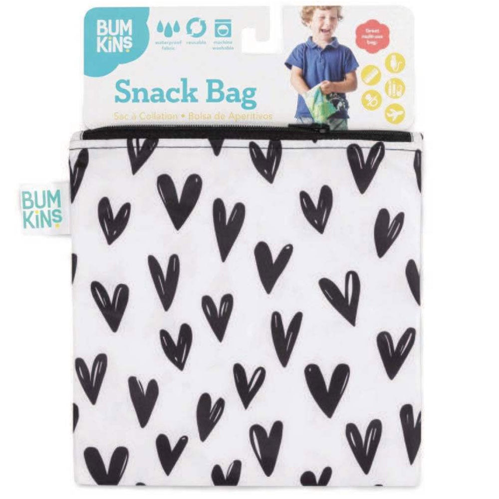 Bumkins - Large Snack Bag - Hearts