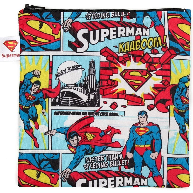 Bumkins - Large Snack Bag - Superman
