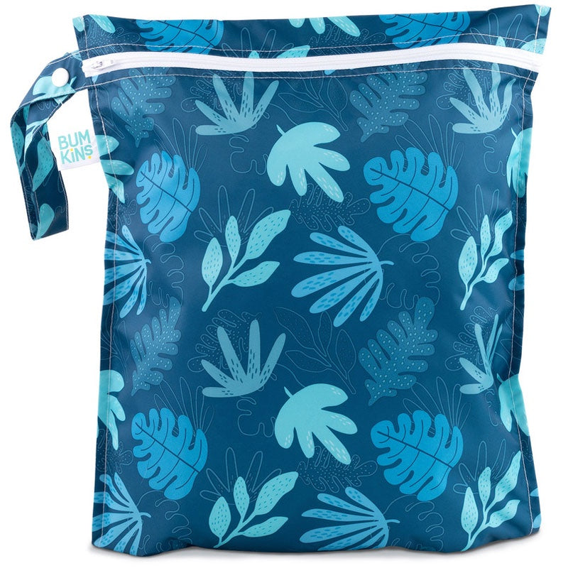 Bumkins - Wet Bag - Blue Tropic