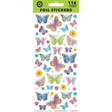 Butterfly Foil Sticker Sheet