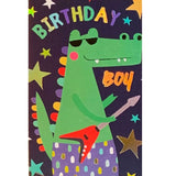 Croc Birthday Boy Card