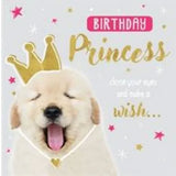 Princess Wish Birthday Card