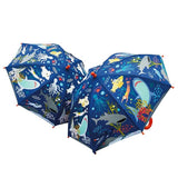 Floss & Rock - Colour Changing Umbrella - Deep Sea