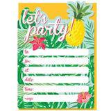 Invitations - Tropical - 16 Pack