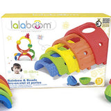 Lalaboom - 13 Piece Rainbow & Beads