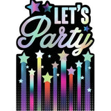 Invitations - Let's Party - 8 Pack