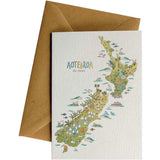 NZ Nature Map Card